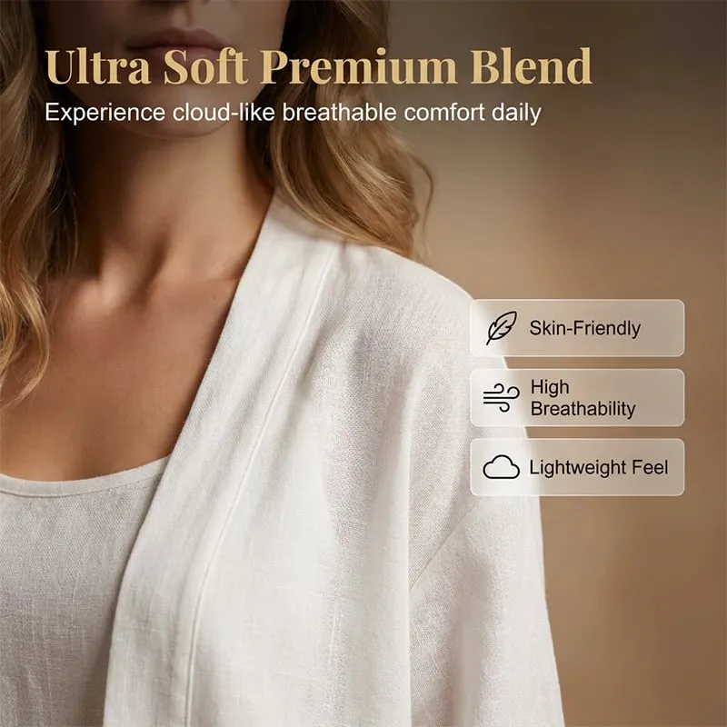 Big sale🔥Women's Three-Piece Linen Set🌿