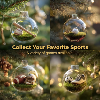 🎁Limited release-🌲Christmas Gift--⚾3D Sports Holiday Ornament（BUY 4 FREE SHIPPING）