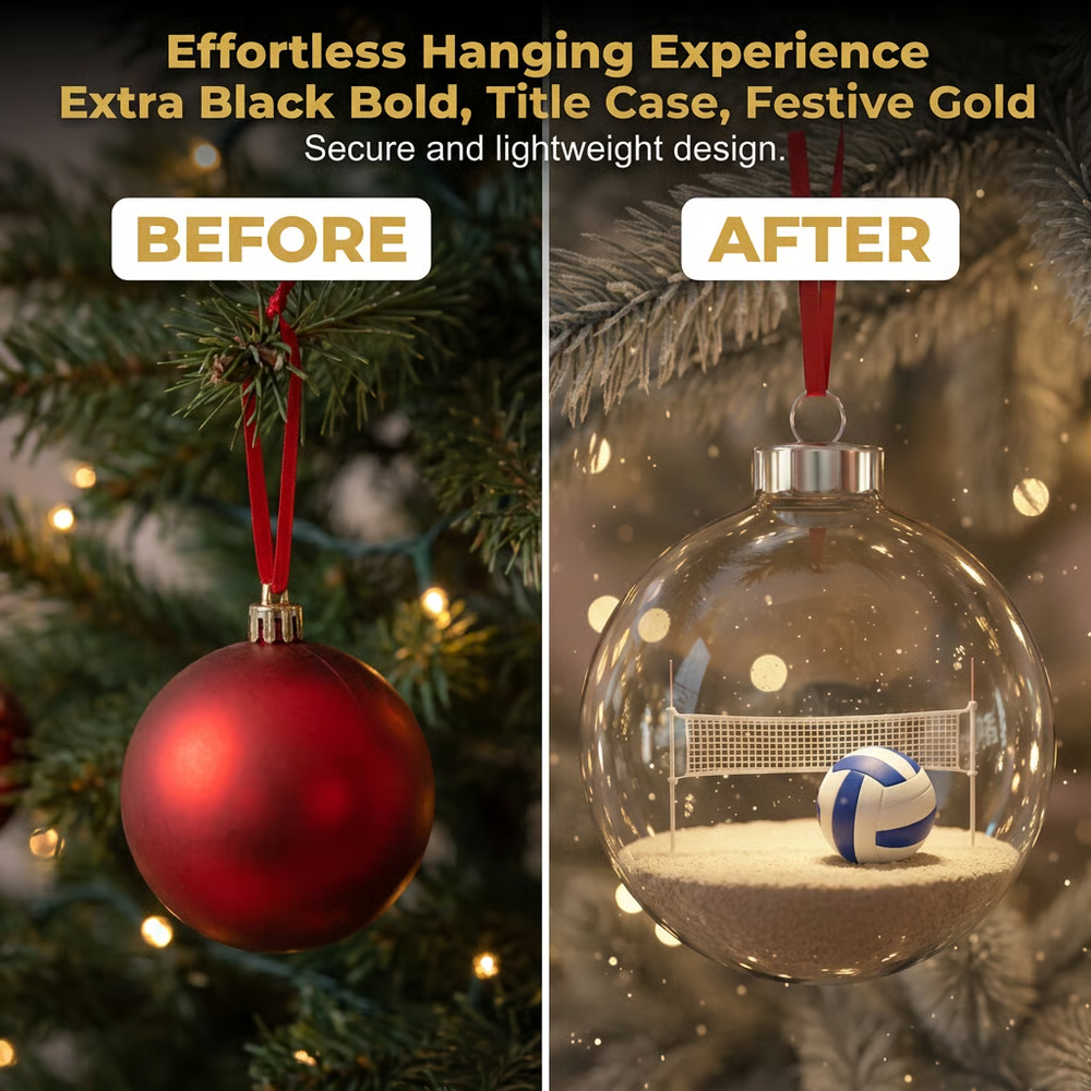 🎁Limited release-🌲Christmas Gift--⚾3D Sports Holiday Ornament（BUY 4 FREE SHIPPING）