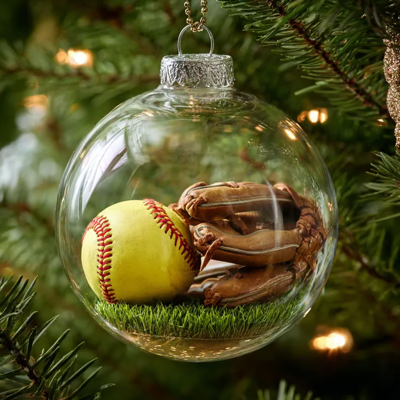 🎁Limited release-🌲Christmas Gift--⚾3D Sports Holiday Ornament（BUY 4 FREE SHIPPING）
