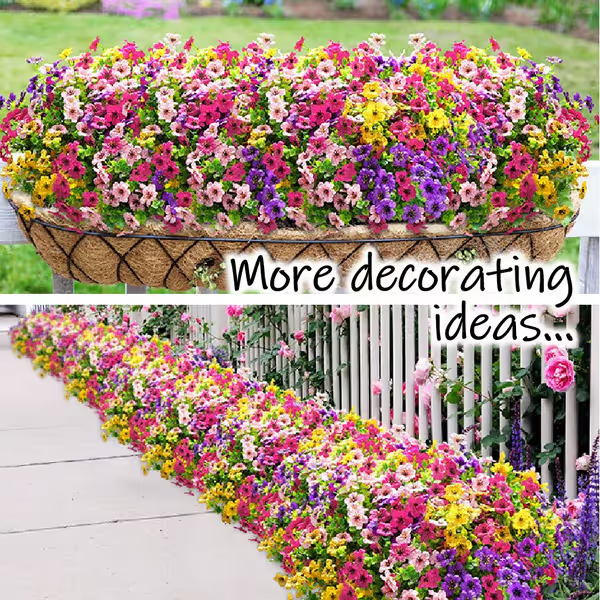 🌸UV Resistant Colorful Artificial Flower