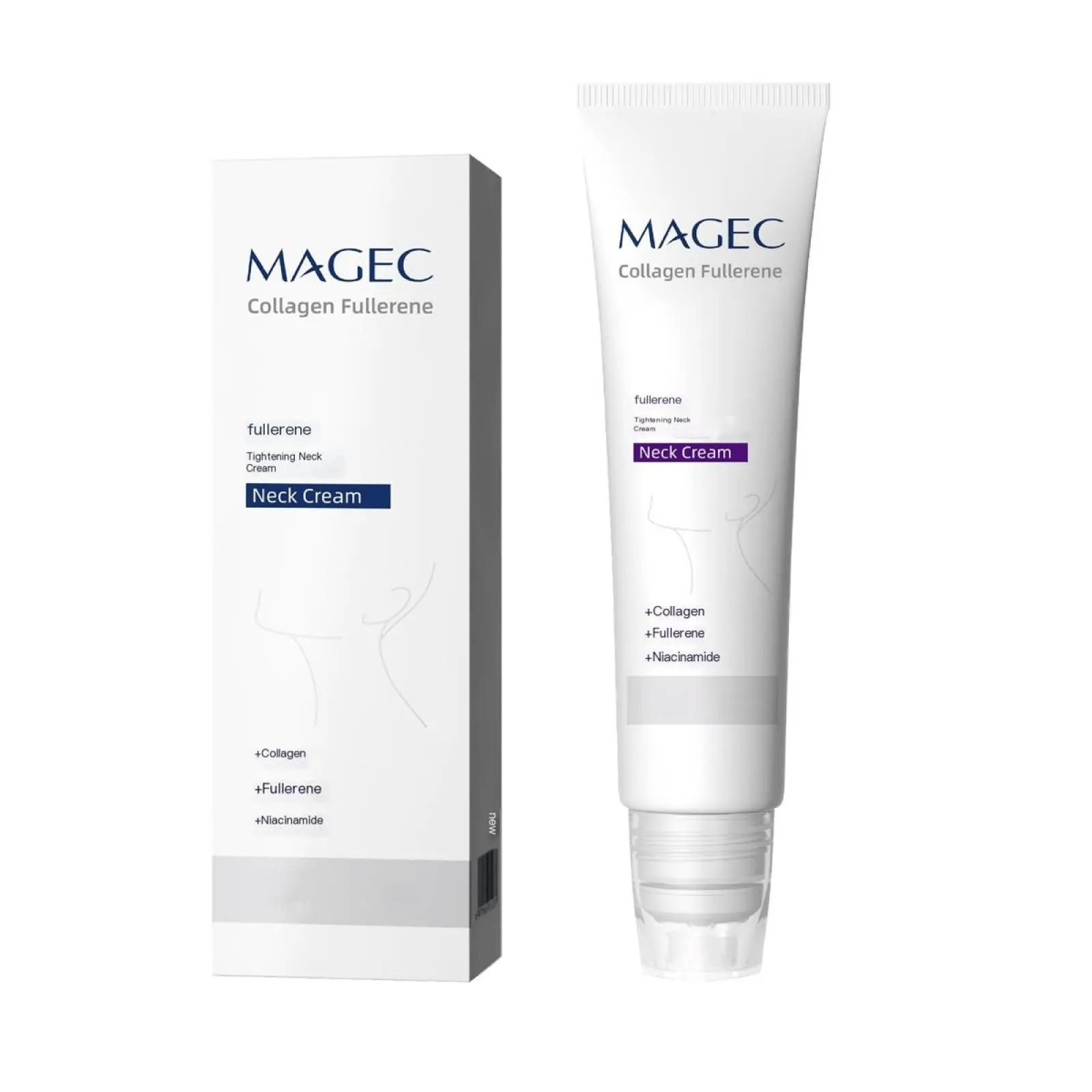 ⏰ Reduces Wrinkles and Double Chin,Five Rollers for All Around Massage,Neck Firming Cream